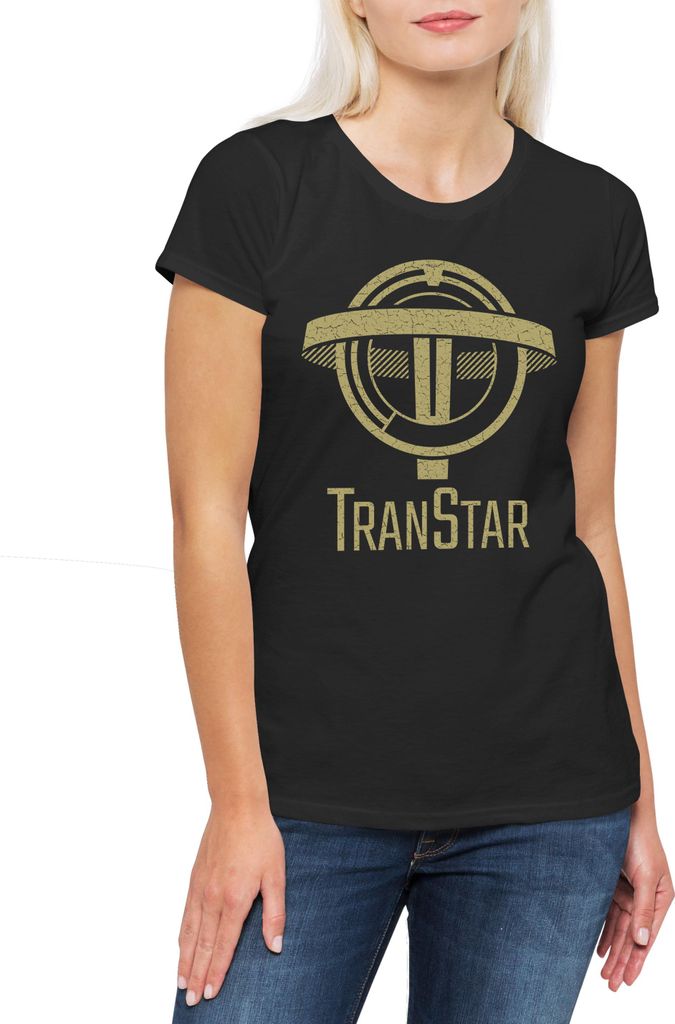 Urban Backwoods TranStar Corporation, Damen T-Shirt, Farbe: Schwarz, Größe: XL