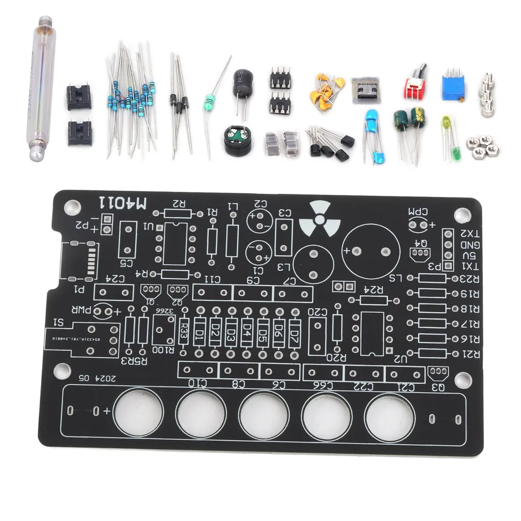 Kit Compteur Geiger DIY avec Tube J305 pour Détection Radiation Nucléaire