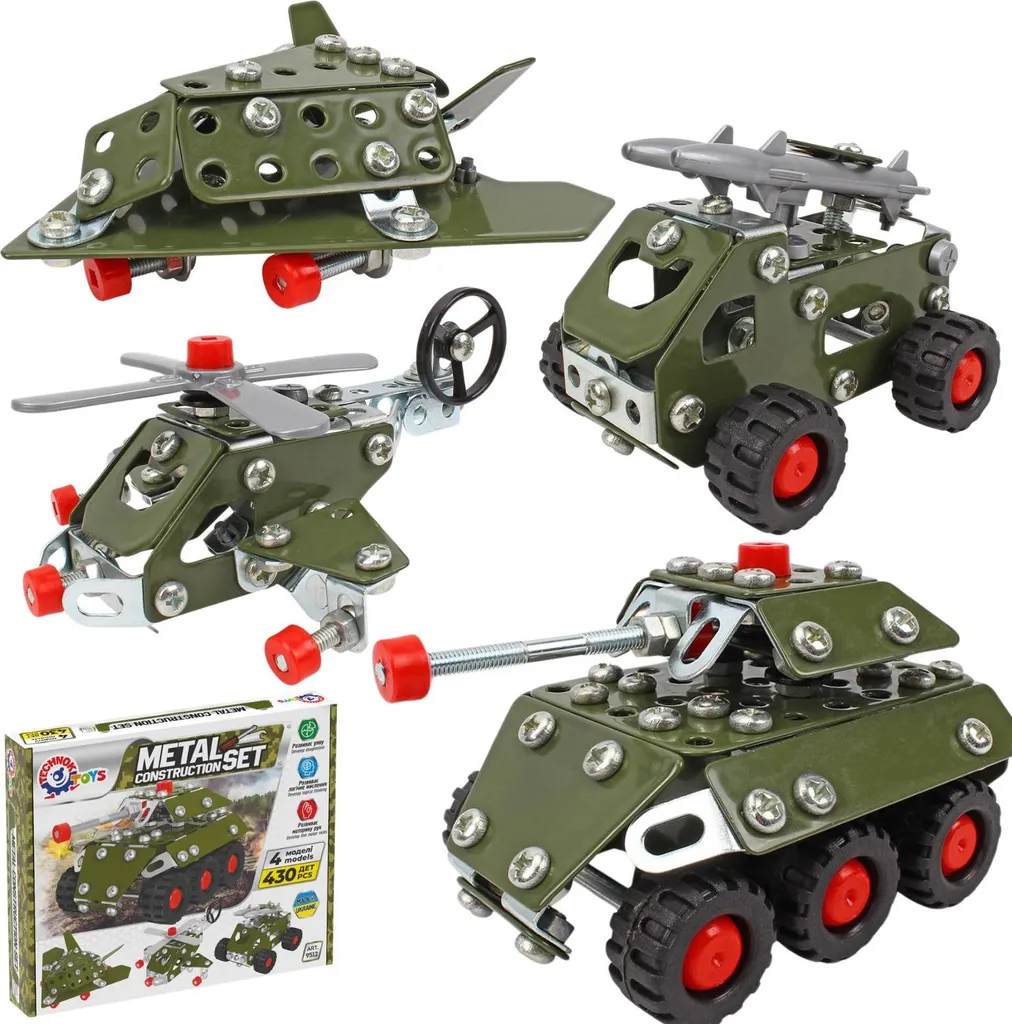 Jeu de construction militaire 9512 : Avion lanceur de missiles DIY