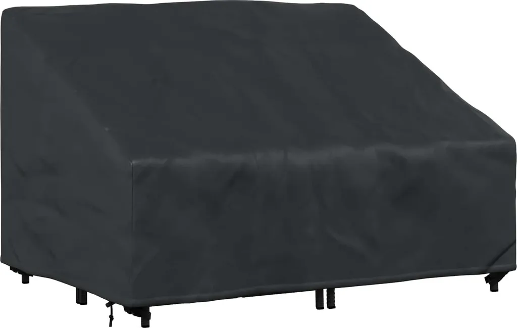 SYFAX™ Copertura per panchina da giardino 130 x 95 x 40 / 80 cm - 2