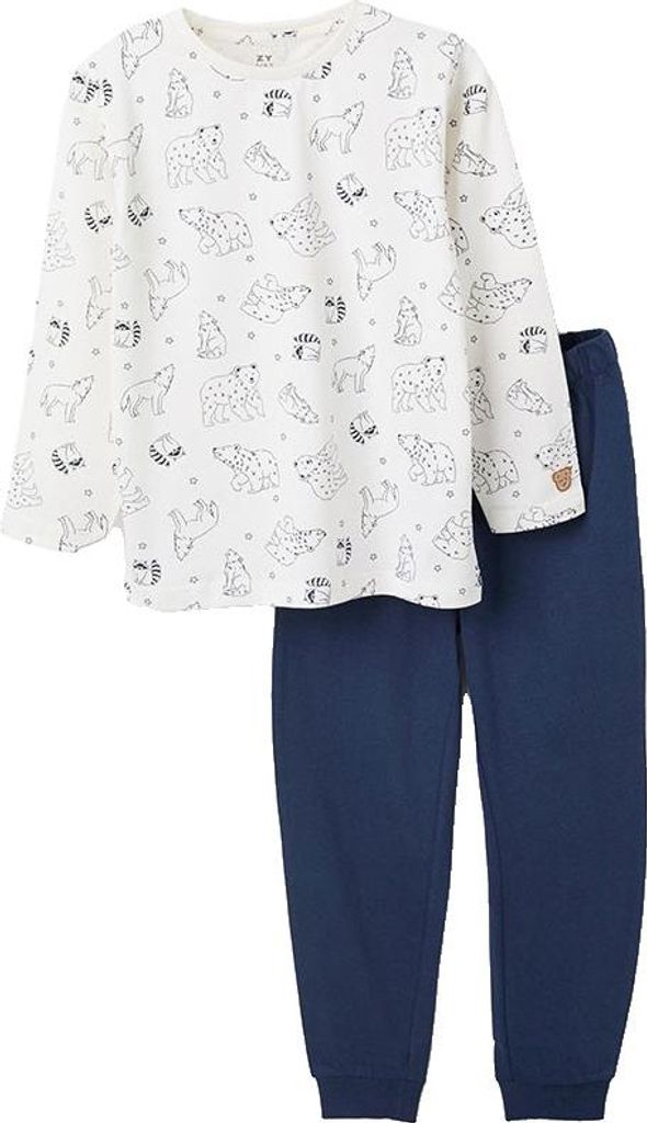 Zippy 3107429001 Pyjama Weiß,Blau 6-7 Years Weiß,Blau 6-7 Years