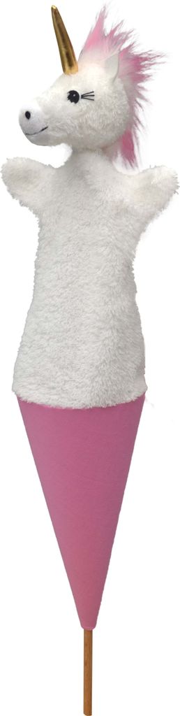 Tütenkasper / Tütenpuppen Einhorn Unicorn 58 cm Mehrfarbig, 11467B