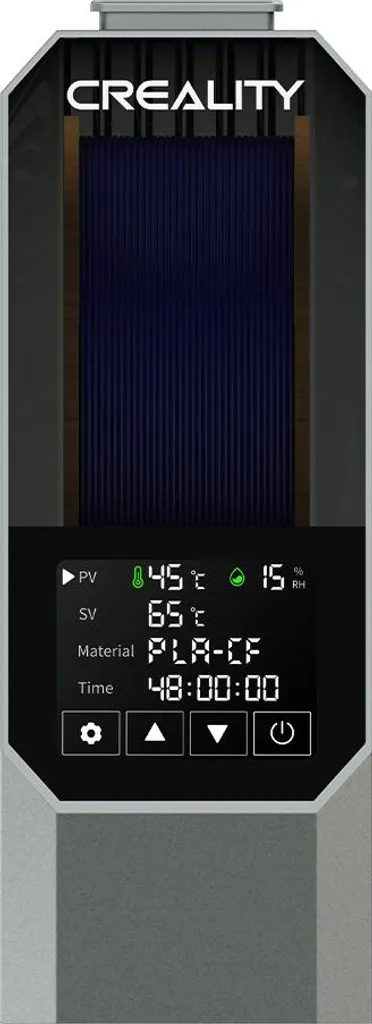 Boîte de séchage de filaments 3D Gris Spatial 1.75mm 2.85mm 145W - 2