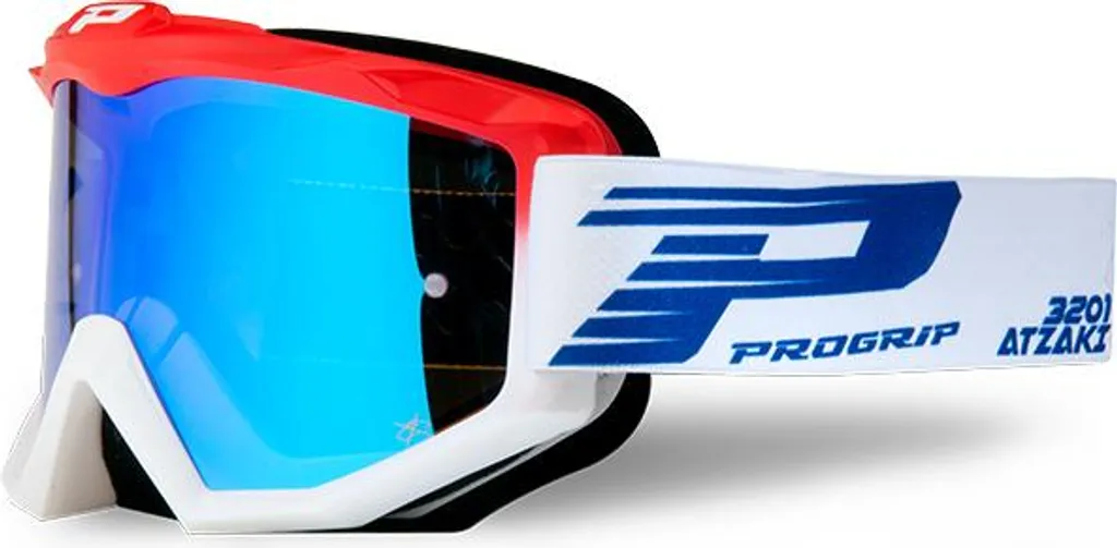 Lunettes ATZAKI Mirror Two 3201 avec verres miroir anti-buée Rouges