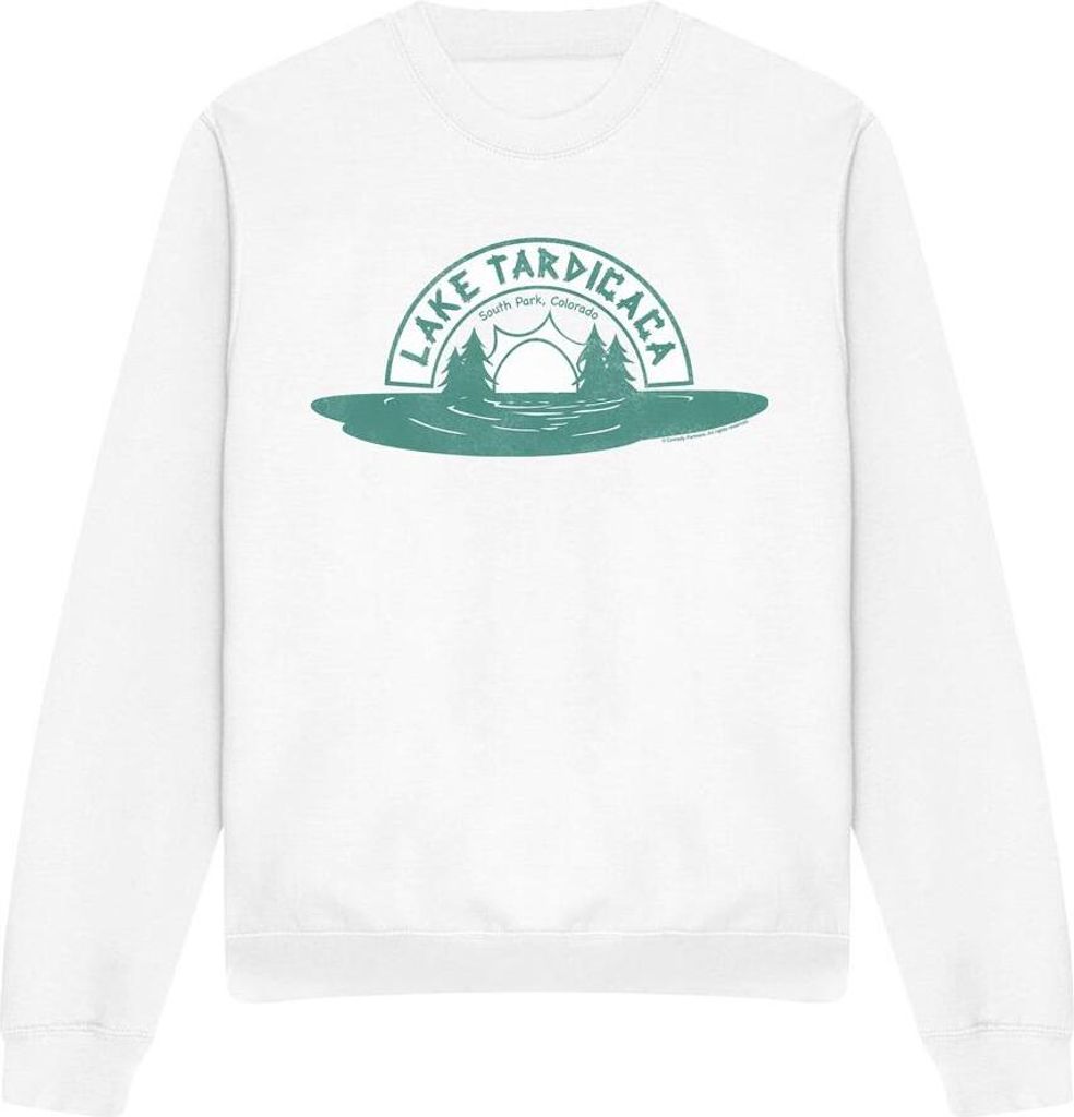 South Park - "Camp Counsellor" Sweatshirt für Herren/Damen Uni TV13283 (L) (Weiß)