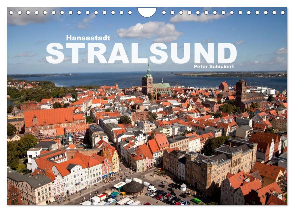 Hansestadt Stralsund (Wandkalender 2027 DIN A4 quer), CALVENDO Monatskalender