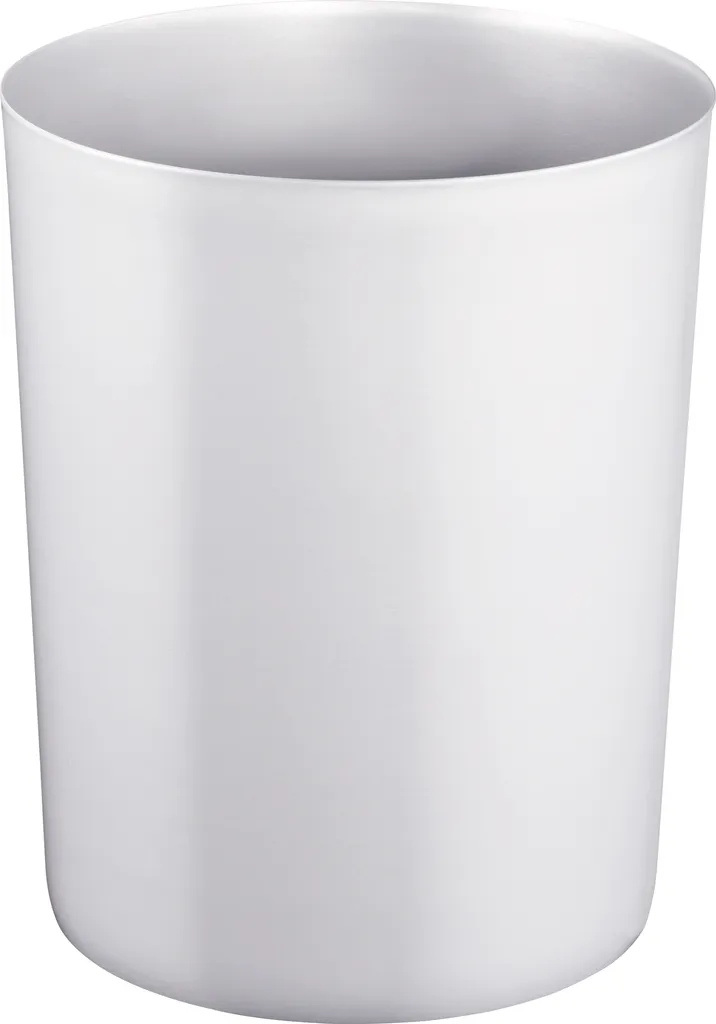 ZWINGO Z1100482 Corbeille à Papier 13L Gris Clair pour Bureau et Maison