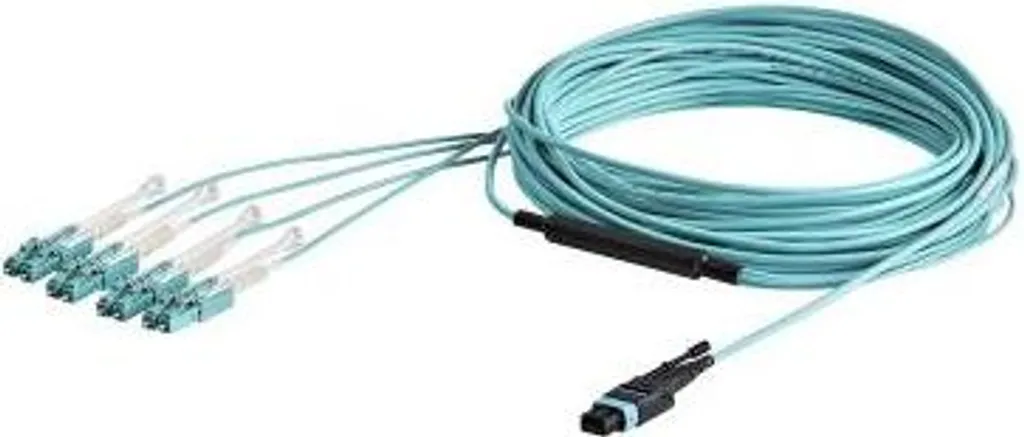 StarTech.com Câble de dérivation MTP vers 8x LC - OM3 Multimode 50/125 - 2