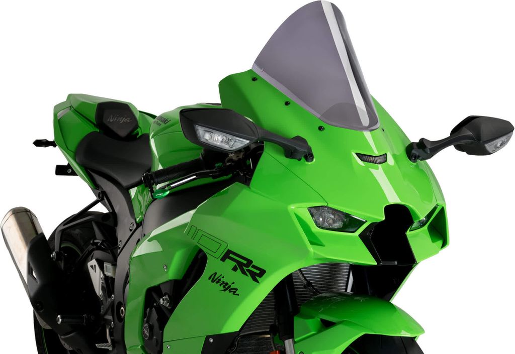 PUIG 20540F R-Racer Scheibe passend fuer KAWASAKI ZX-10R Stark getönt