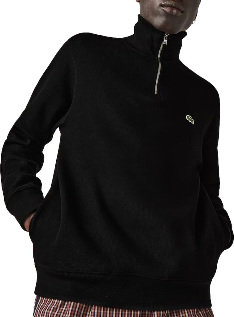 Lacoste Pullover Sweatshirt mit Stehkragen und Produktbild 16