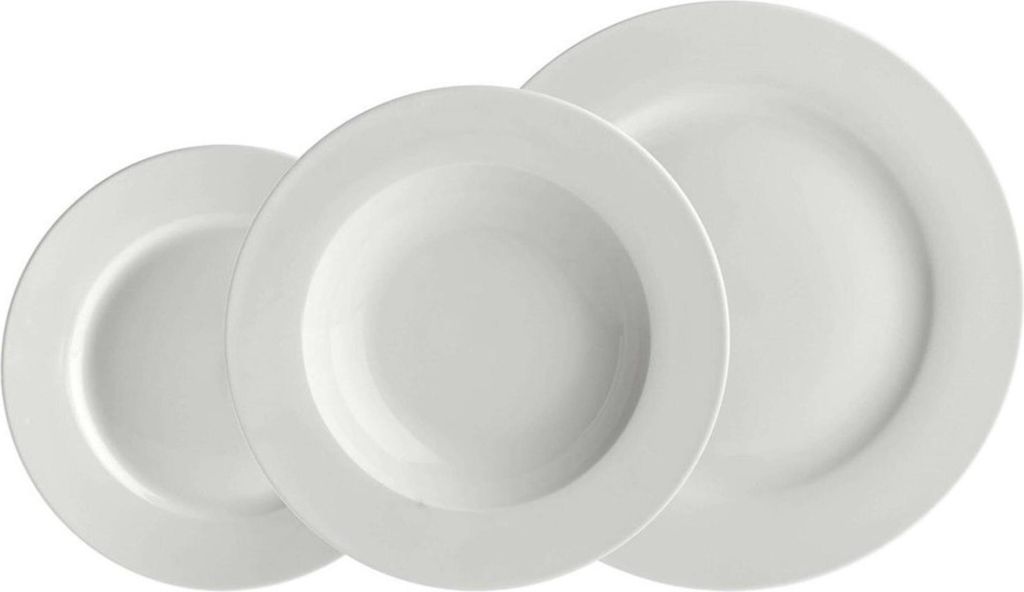 La Porcellana Bianca Essenziale ensemble de 12 assiettes Image du produit 