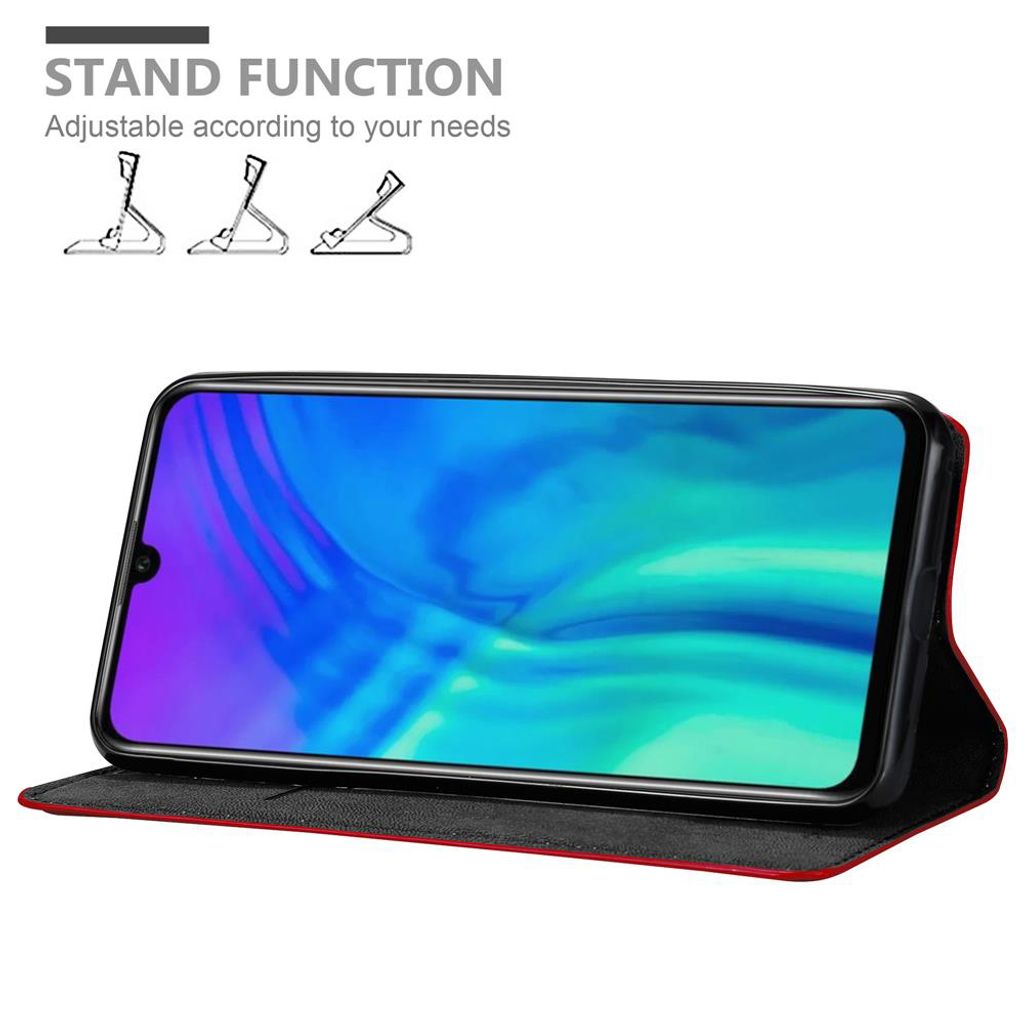 Cadorabo Klapphülle Für Honor 10i/20i/20 Lite/Huawei Enjoy 9S – Mit Kartenfächern & Standfunktion, Rot