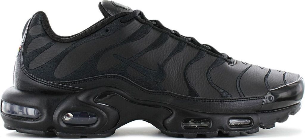 Nike Air Max Plus TN Leather - Triple Black - Herren Produktbild 