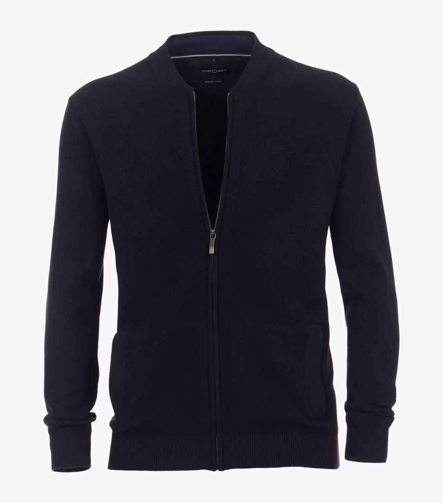 CASAMODA - Herren Strickjacke (423981000), Größe: M, Farbe: Blau (135)
