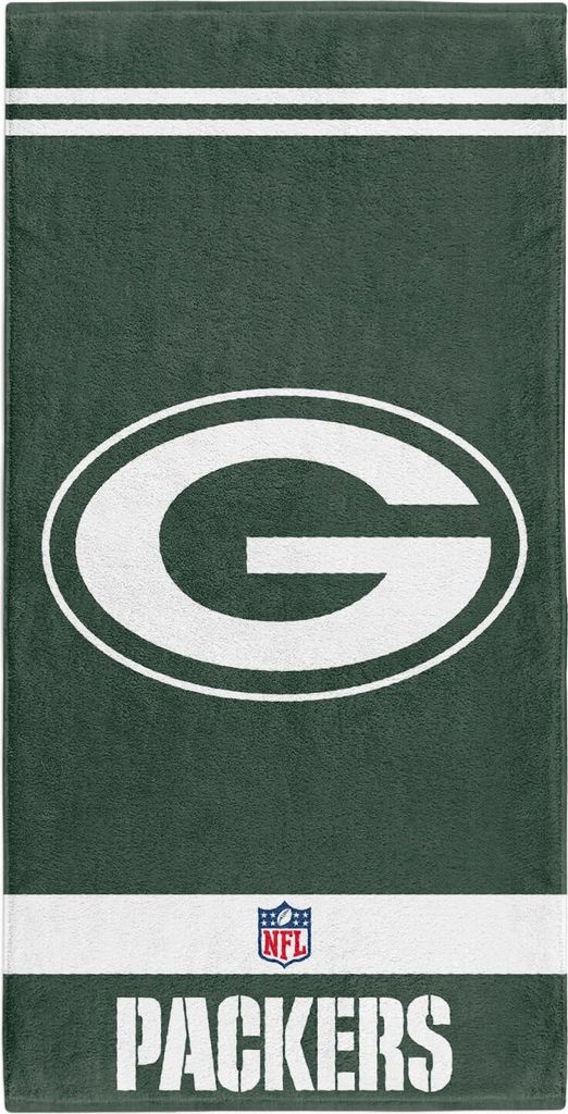 Green Bay Packers NFL Duschtuch / Shower Towel CLASSIC Produktbild 