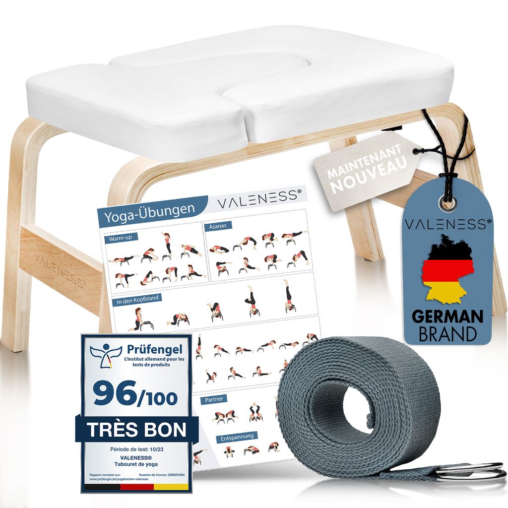 VALENESS® Tabouret pour le poirier - Tabouret de yoga de Image du produit 