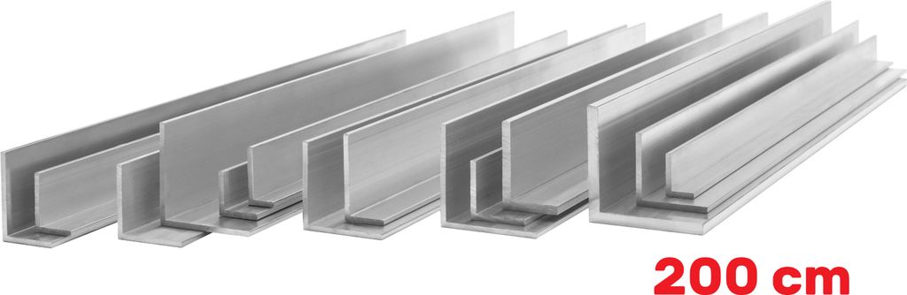 GAL-INDUSTRIAL | Aluminiový úhelník - 35x35x2mm – 200cm - Obrázok produktu 