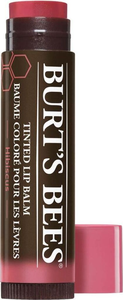 Burt ́s Bees Tinted Lip Balm Hibiscus (gefärbter Lippenpflegestiftt) 501100