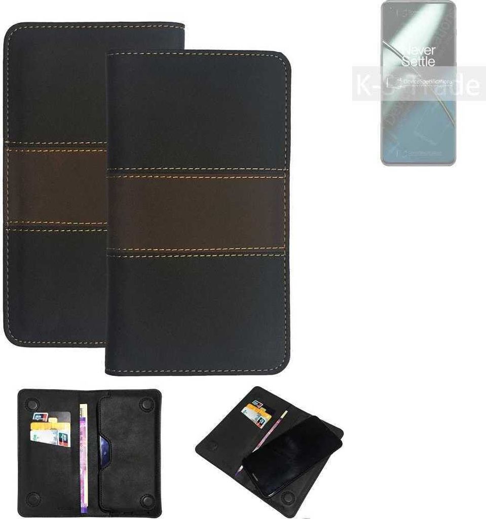 K-S-Trade Hülle Handyhülle kompatibel mit OnePlus 11 Schutzhülle Walletcase Bookstyle Tasche Schutz Case Handytasche Wallet Cover Kunstleder