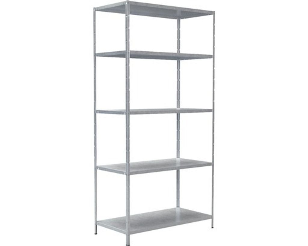 Kovový regál Schulte 4527-V 2000x1000x500 mm, 5 polic, Obrázek produktu 