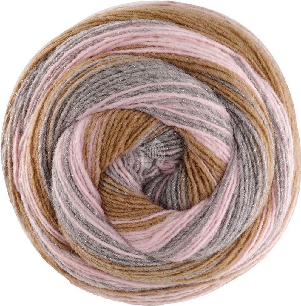 Lana Grossa - Gomitolo Gala 4025 camel rosa braun