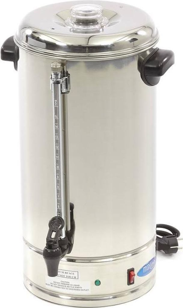 Maxima - Gastro Kaffeemaschine - 15 l - 120 Tassen - Abnehmbarer Kaffeefilter