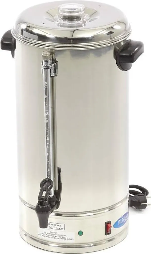 Maxima - Gastro Kaffeemaschine - 15 l - 120 Tassen - Abnehmbarer Kaffeefilter