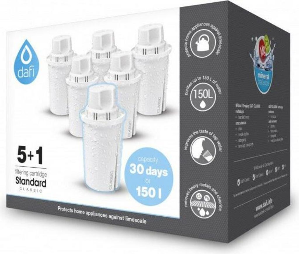 Dafi Classic 5+1 waterfilter Productafbeelding 