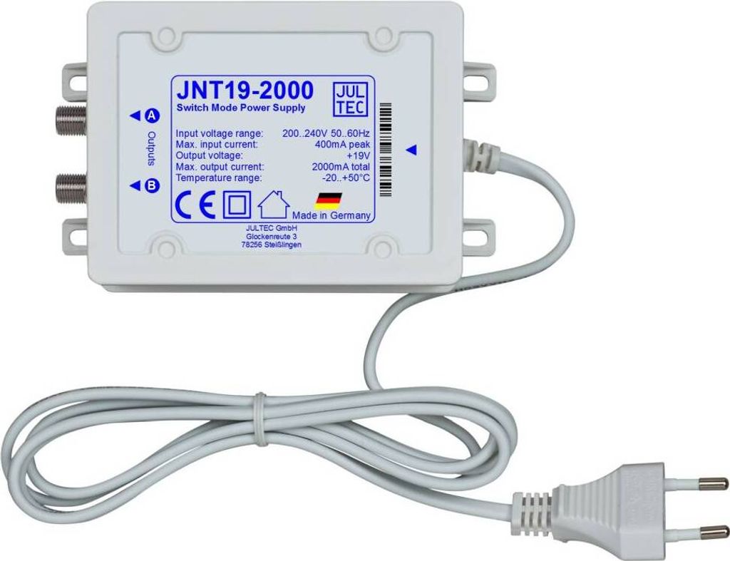 Jultec bloc d'alimentation JNT19-2000 alimentation série Image du produit 