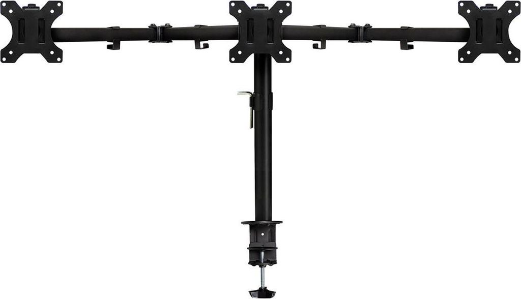 Ewent Monitor Triple Stand EW1513 13" - 27" Schwarz