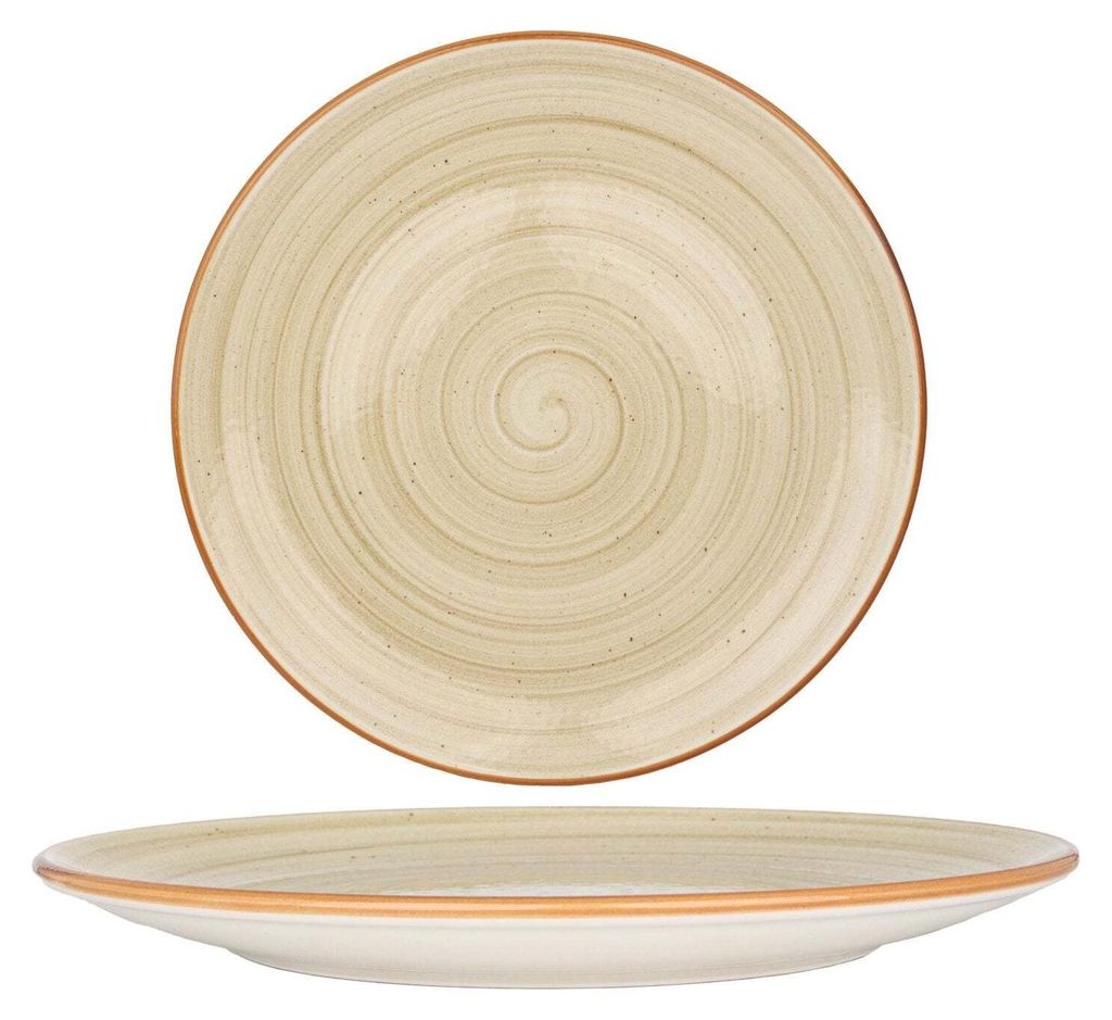 Talerz obiadowy Bonna - Aura Terrain - Porcelana - 27 cm Zdjęcie produktu 