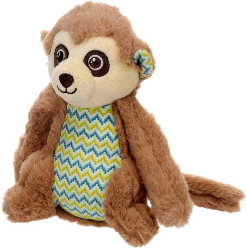 Flamingo Hundespielzeug Drala Affe braun