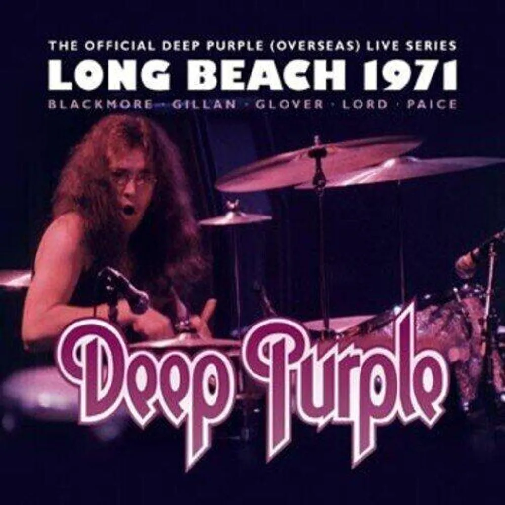 Album Deep Purple Long Beach 1971 édition limitée remasterisée
