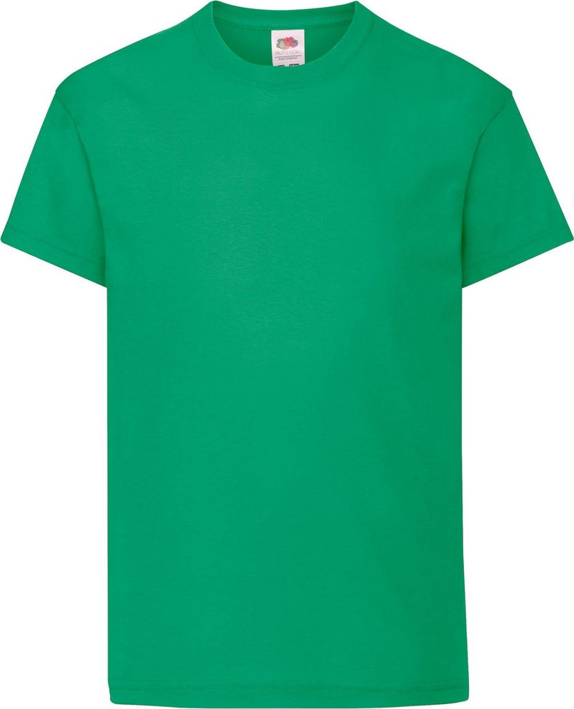 Fruit of the Loom - "Original" T-Shirt für Kinder PC6020 (164-170) (Irisches Grün)