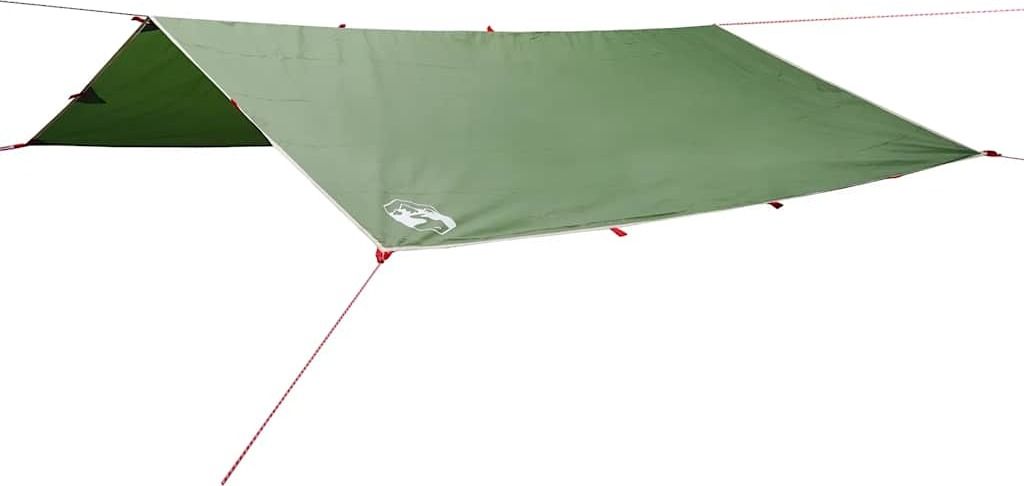 vidaXL Tarp Vert 400x294 cm Imperméable à l'eau Image du produit 