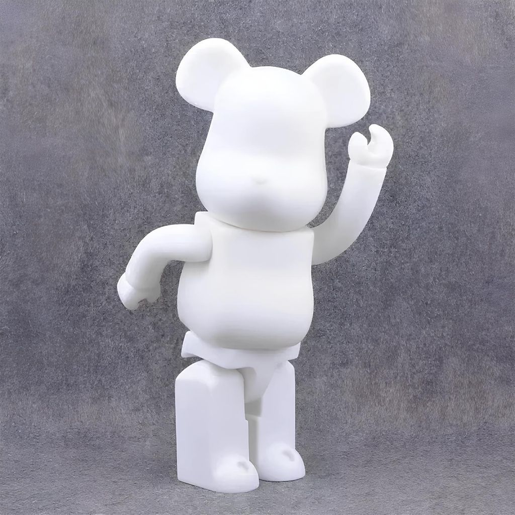 Bearbrick Bär 400% Indoor-Figur 28cm schwarz Produktbild 