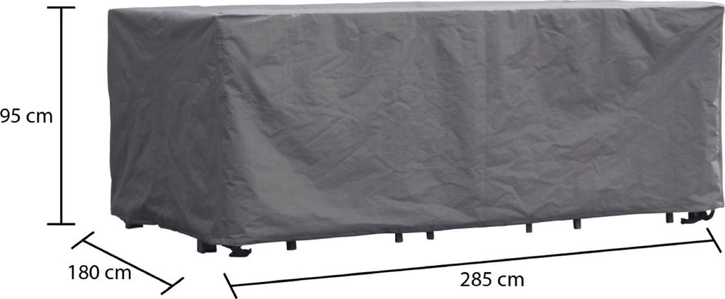 Winza Outdoor Covers - Gartenmöbelzubehör - Gartenmöbel-Schutzhüllen - Premium Abdeckung/Schutzhülle Gartenmöbelset - 285x180x95 cm
