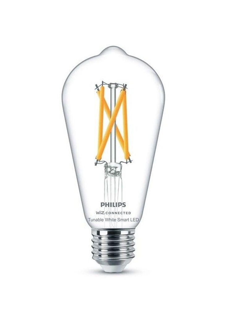 Smart LED 60 Watt Filament Transparent ST64 E27