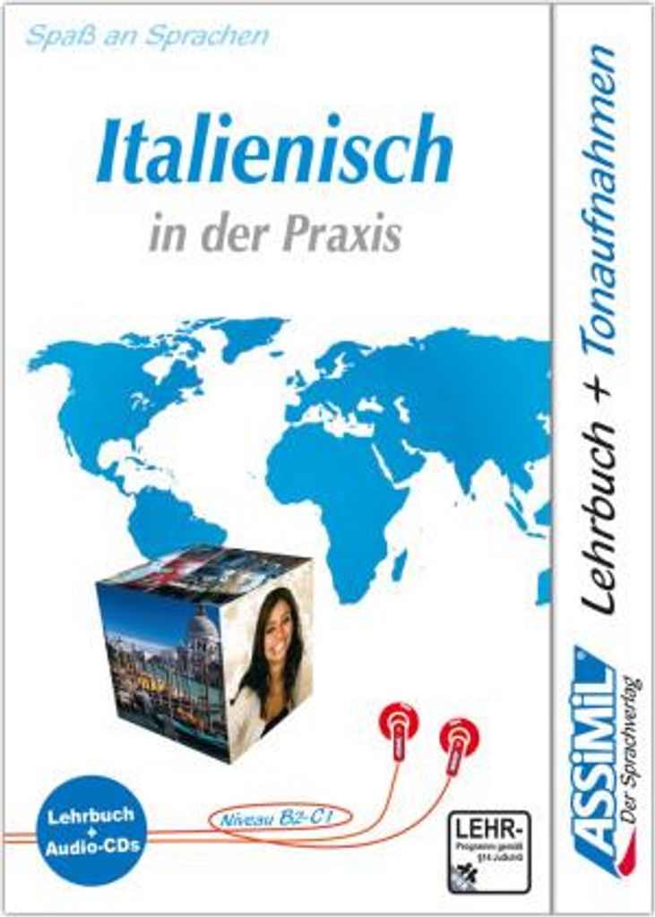 Assimil Italienisch in der Praxis für (Fortgeschrittene) Lehrbuch und 4 Audio-CDs