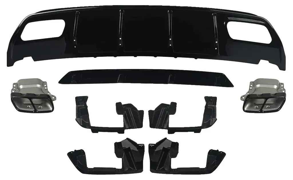 Diffuseur Arrière ABS pour Mercedes Classe A : Solution Look Sport A45