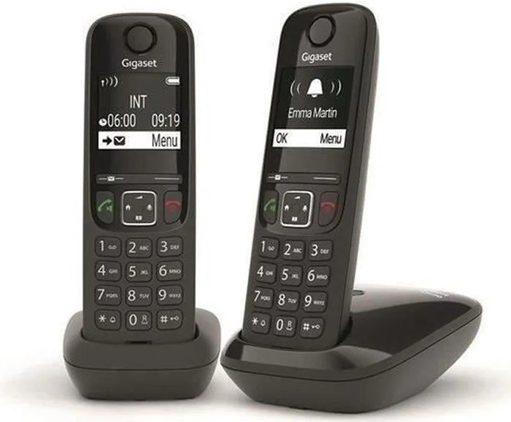 Gigaset AS690 Duo: Telefoni Cordless Tasti Grandi e Audio Chiaro