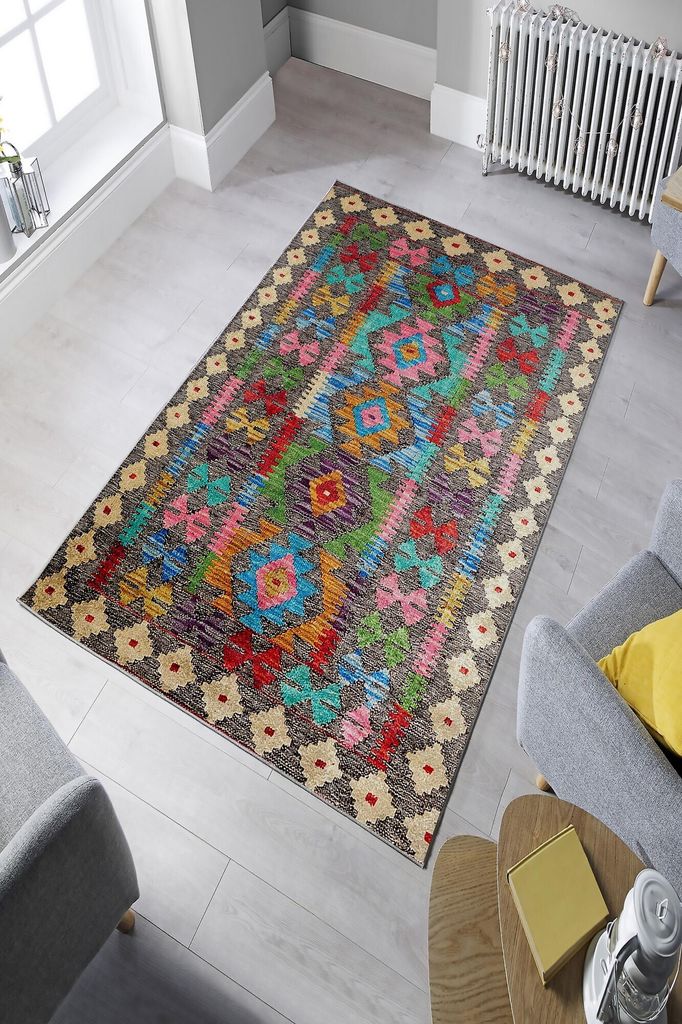 Conceptum Hypnose, W1178- W1178 HFT, Bunt, Teppich, 60 x 100 cm, 100% POLYESTER