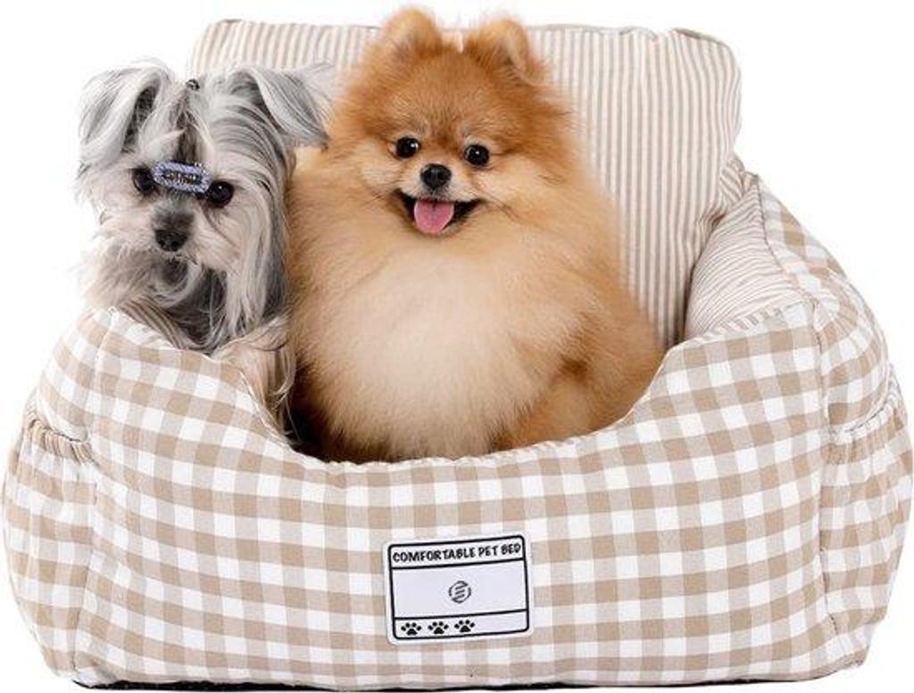 Autostoel für Hunde - Hundesitz - Auto - mit Gurte
