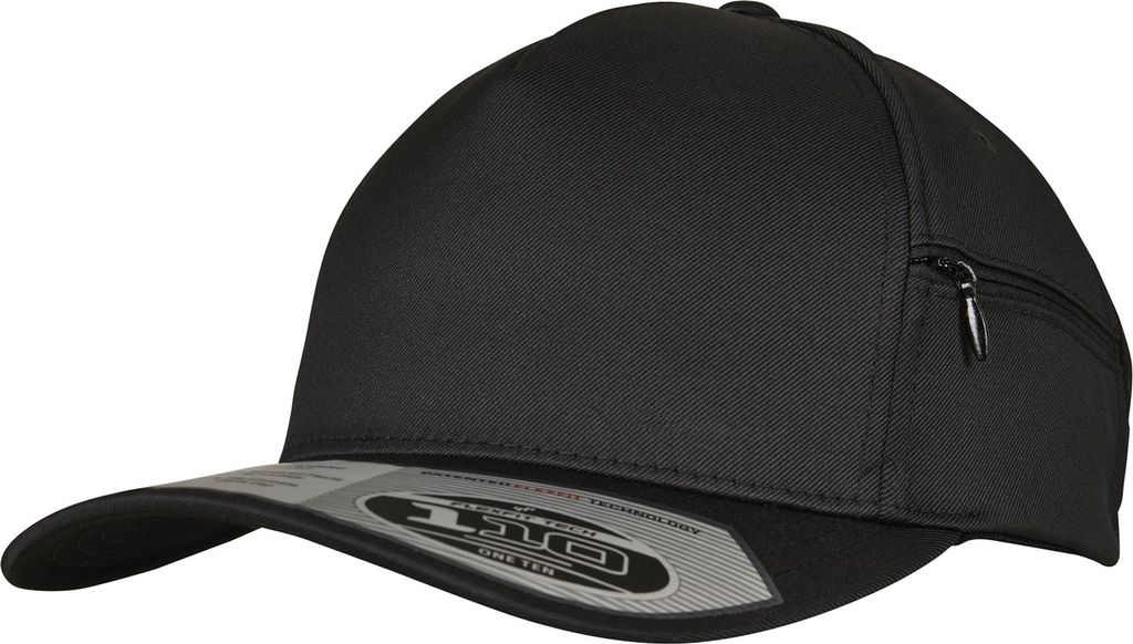 Flexfit By Yupoong 110 Pocket Fresh Baseballkappe RW7553 (Einheitsgröße) (Schwarz)