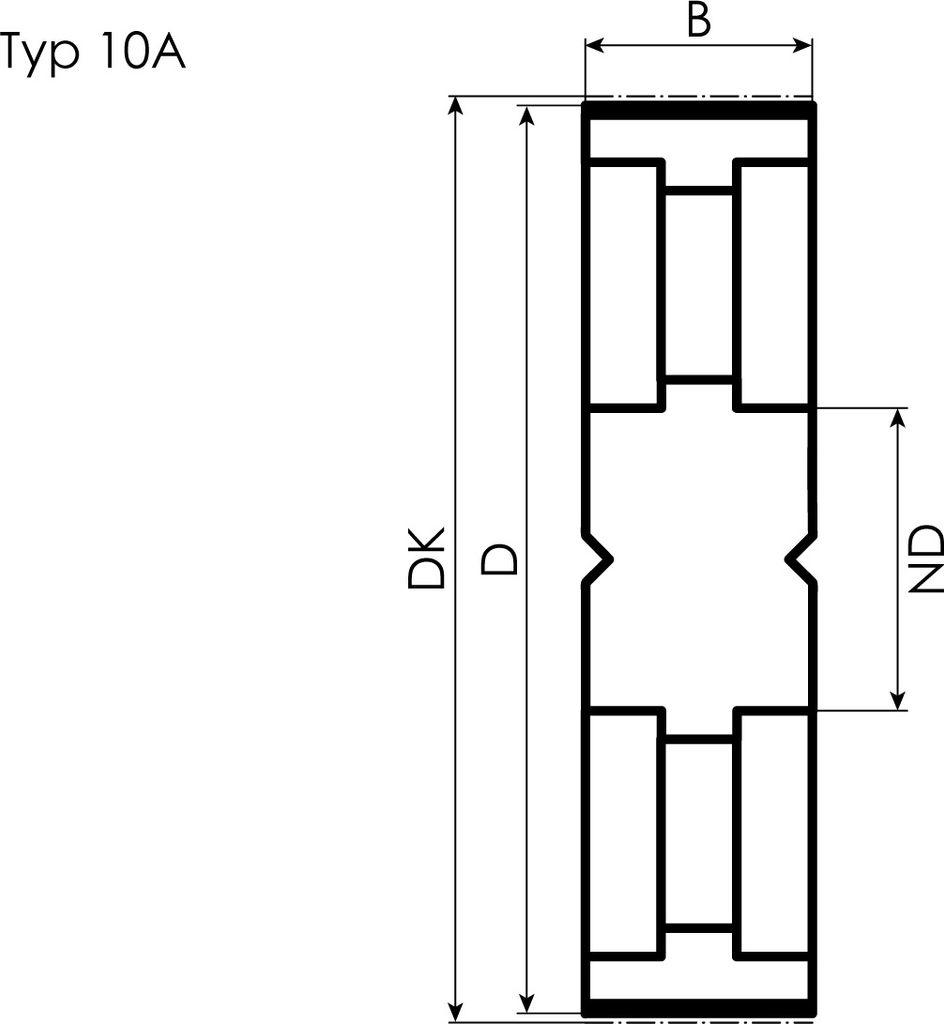 Zahnriemenrad HTD 112-8M-85