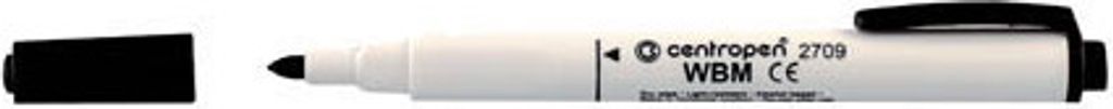 Popisovač na bílé tabule Centropen 2709, 3 mm, černý Zdjęcie produktu 