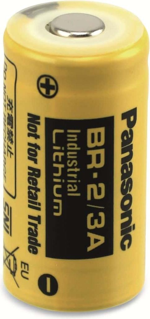 PANASONIC Lithium-Batterie BR 2/3AN, 3 V-, 1200 mAh