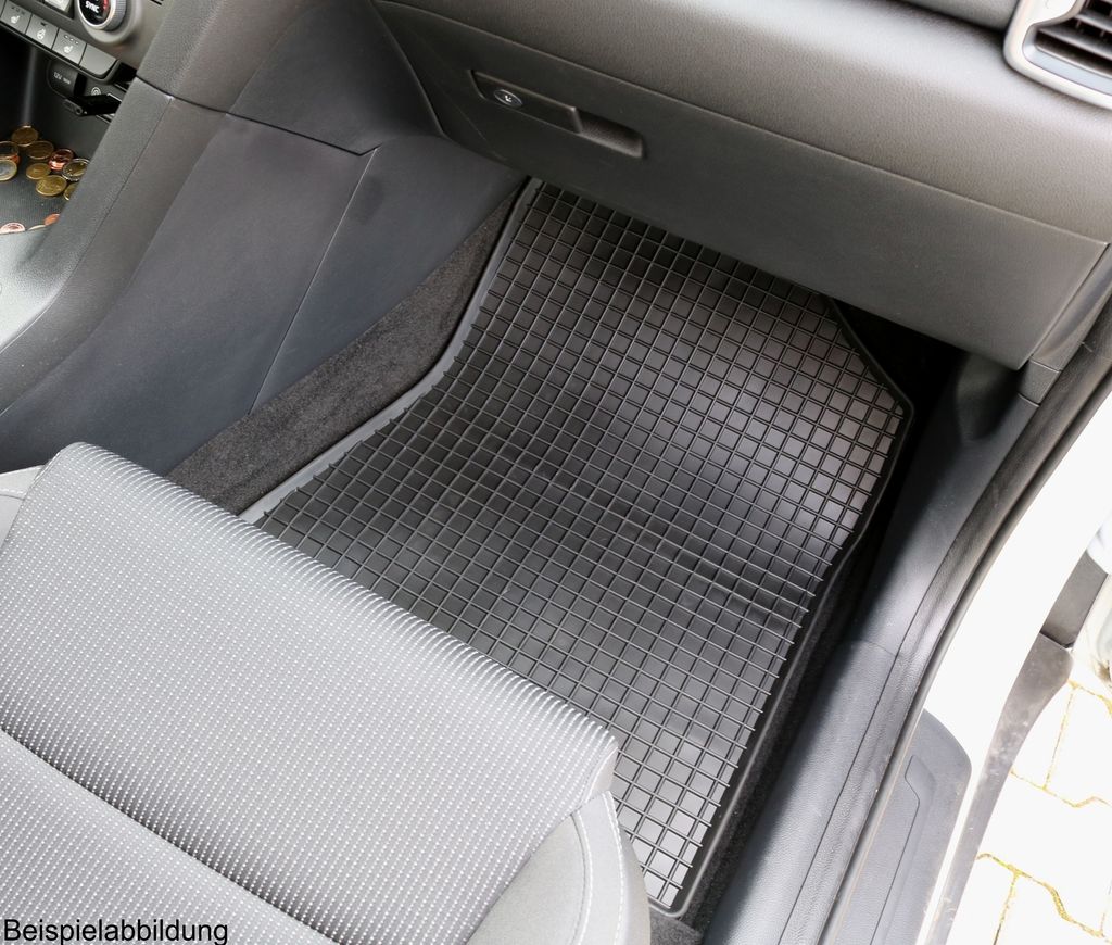 Gummi-Fußmatten Für Seat Arona / Ibiza Ab 2017 – NORM, Schwarz, Rutschfest