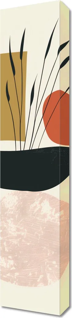 Habillez vos Murs Étroits avec l'Image Formes de la Nature 20 x 90 cm