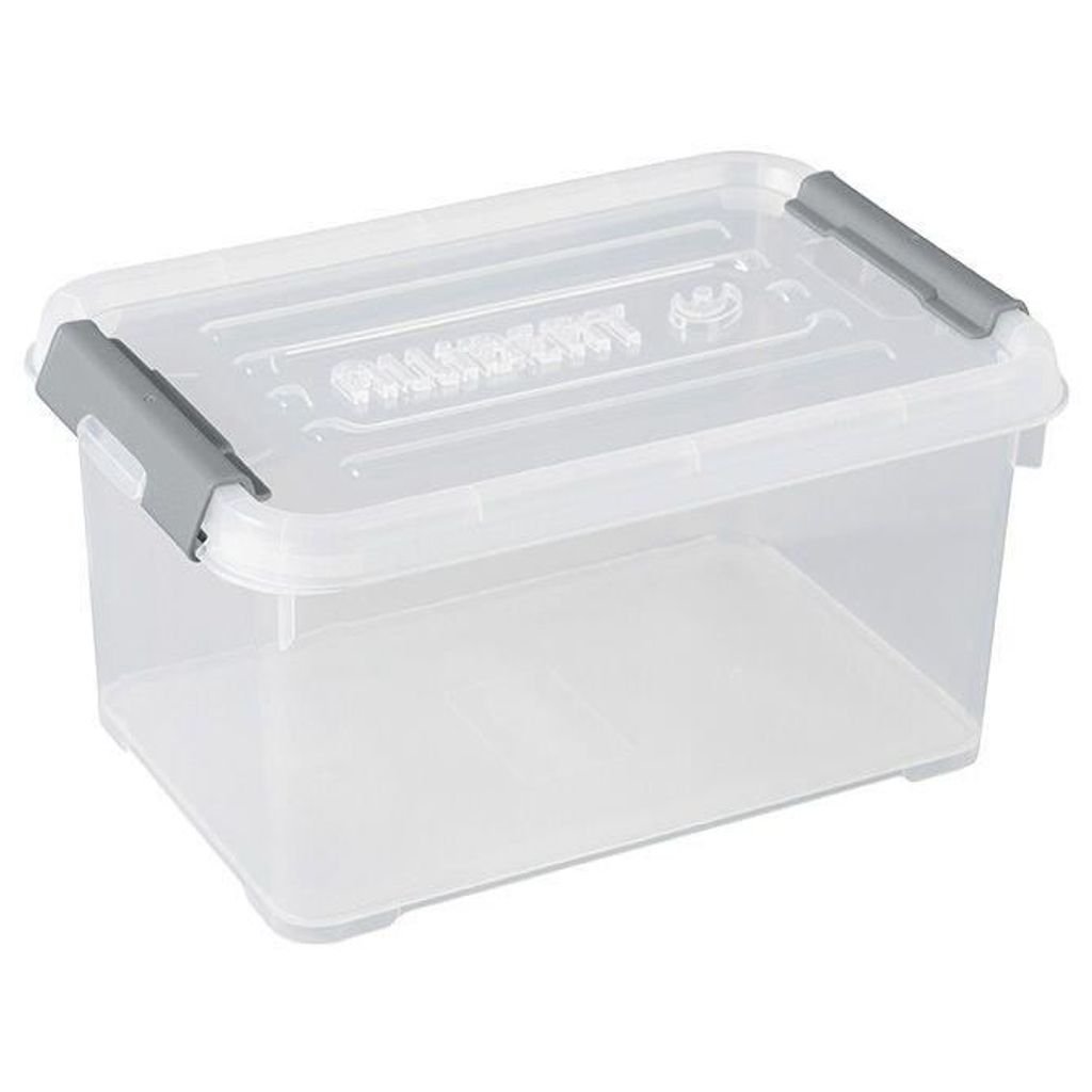 Allibert HANDY+ Box 6L, transparent / silber